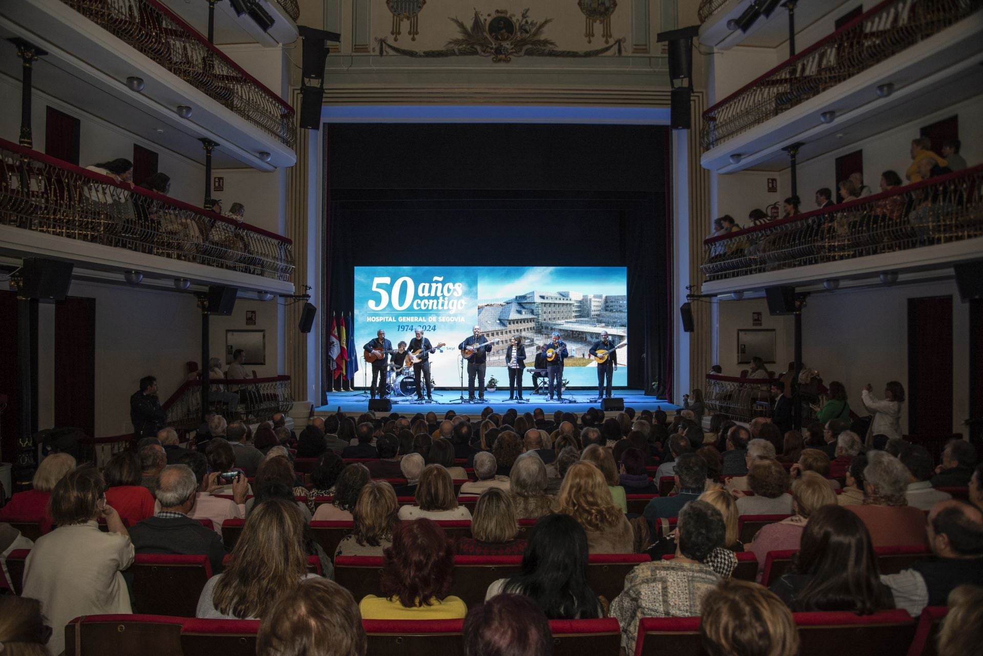 Fotografías del acto del 50 aniversario del hospital de Segovia