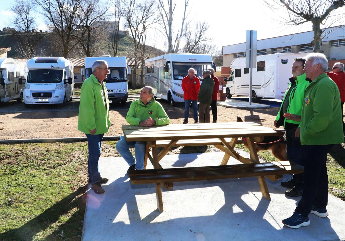 Inauguración este viernes del nuevo área de autocaravanas en Monzón de Campos.