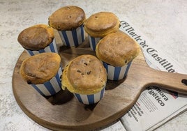 Estos bollitos son ideales para desayunar o merendar.