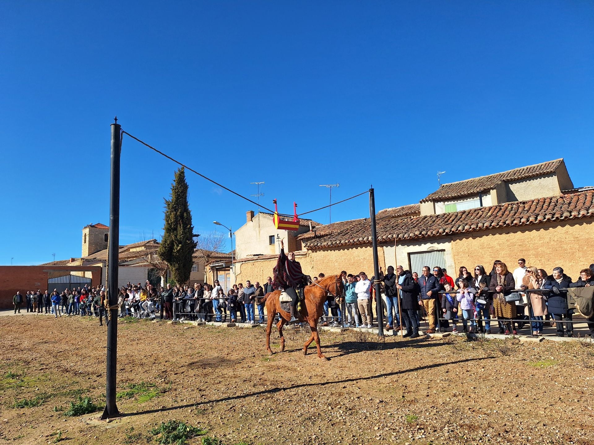 Las imágenes de las cintas a caballo en Tordehumos