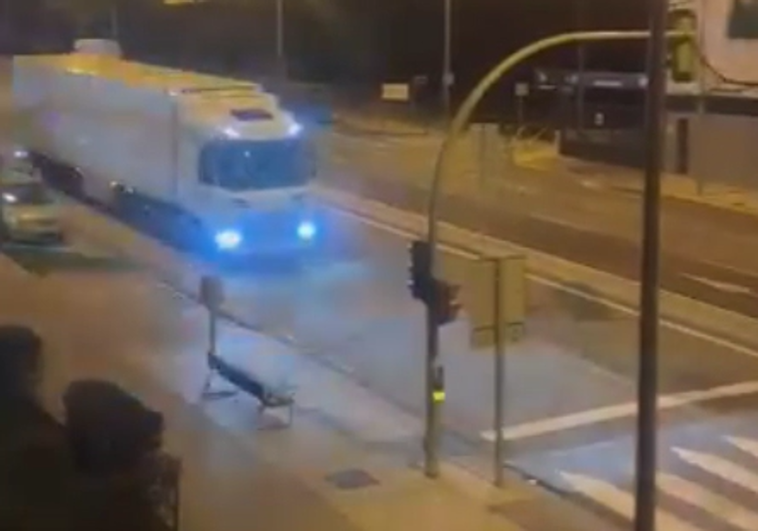 Captura del vídeo publicado por la Policía Local de Segovia.