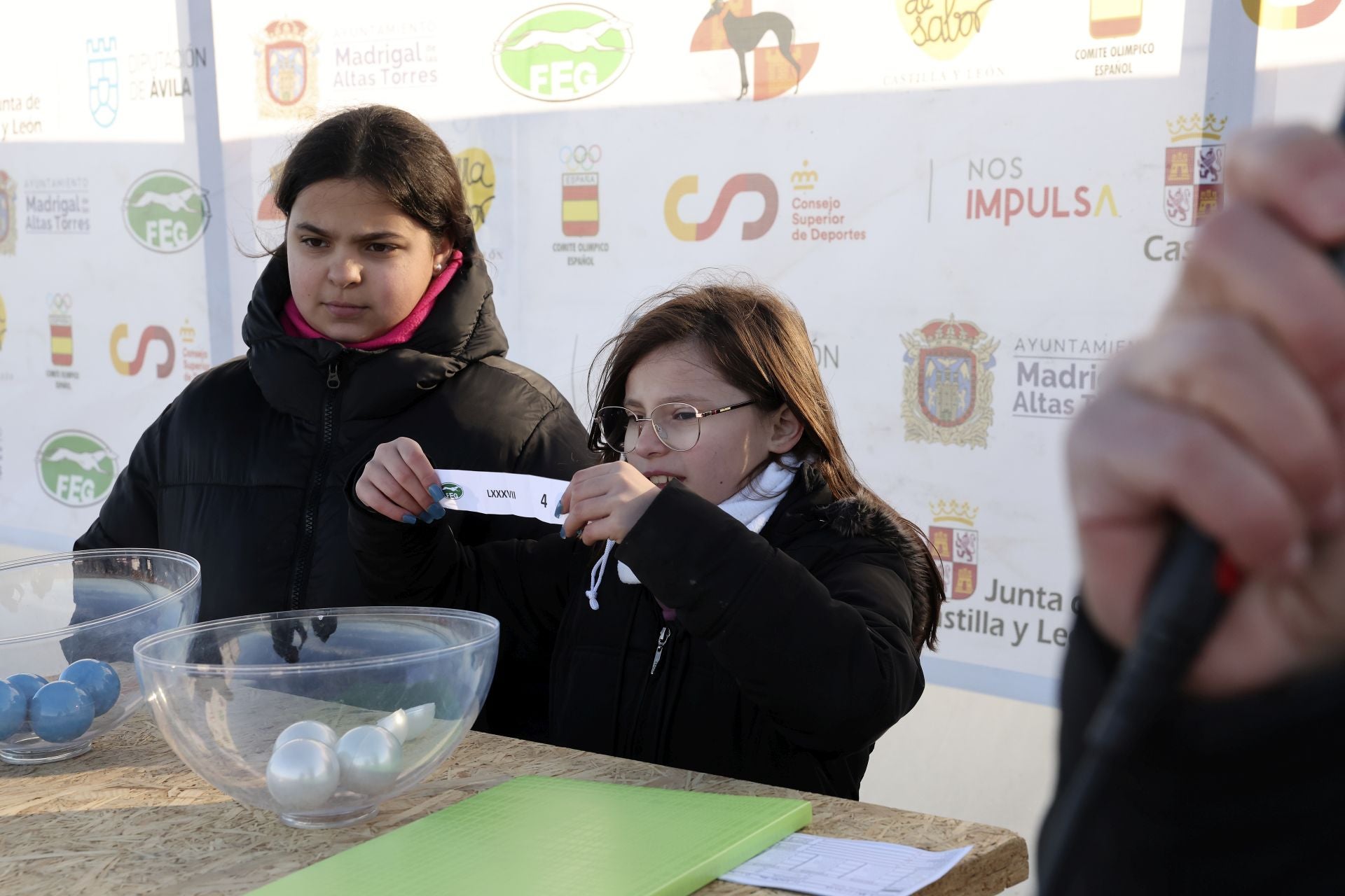 Las imágenes de las semifinales del Campeonato de Galgos