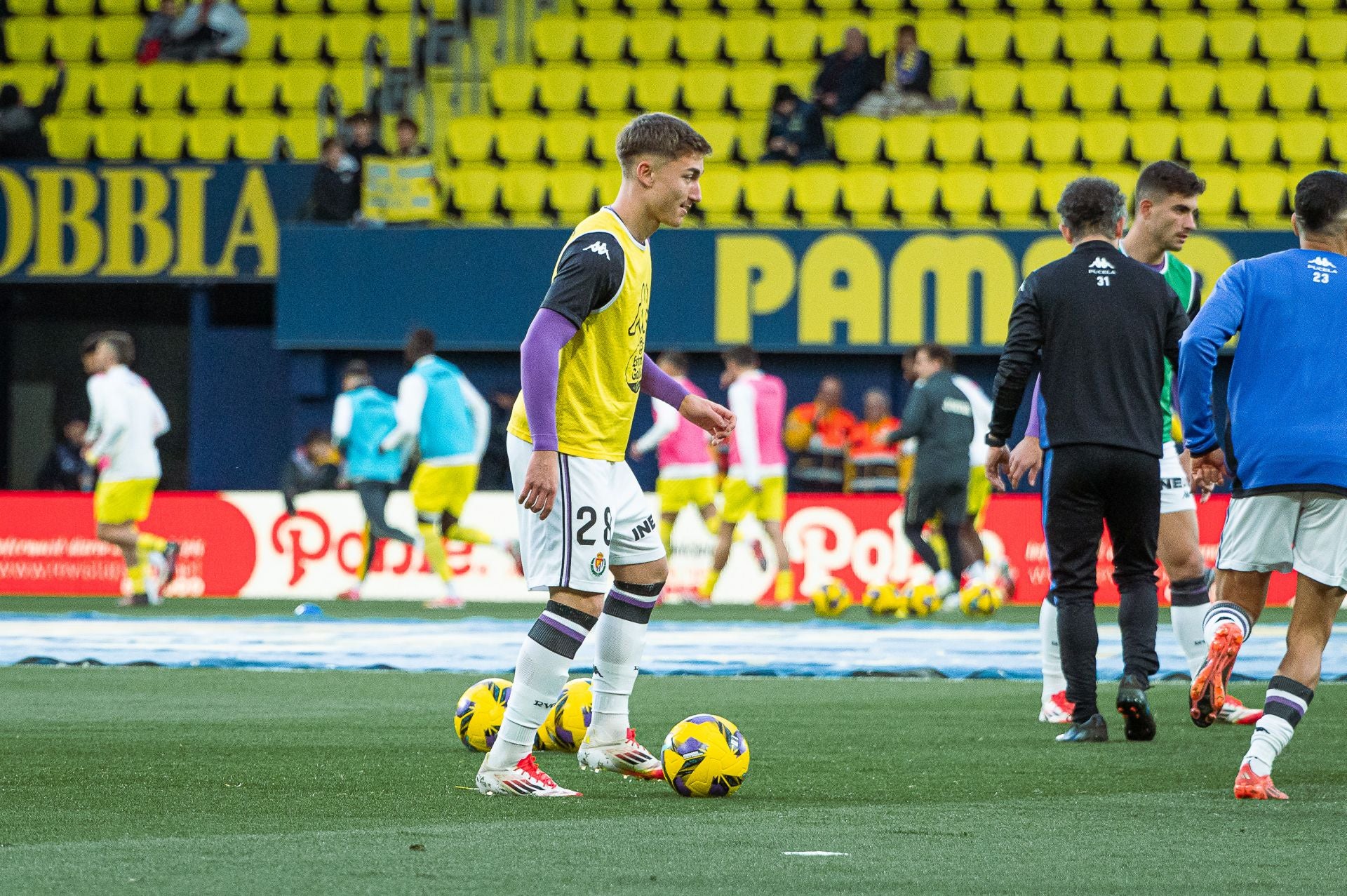 La derrota del Real Valladolid en Villarreal, en imágenes