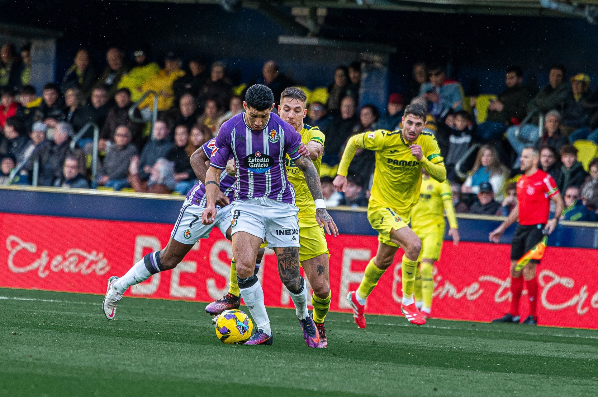 La derrota del Real Valladolid en Villarreal, en imágenes