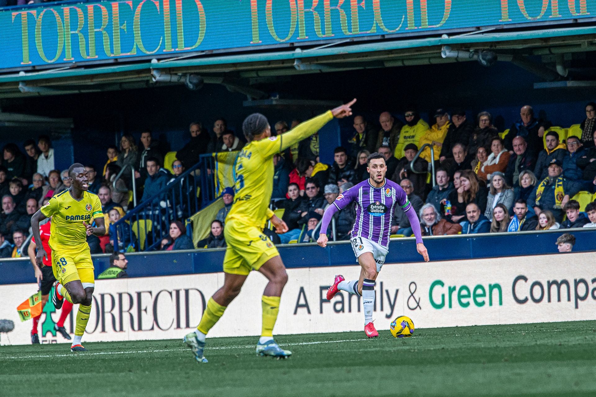 La derrota del Real Valladolid en Villarreal, en imágenes