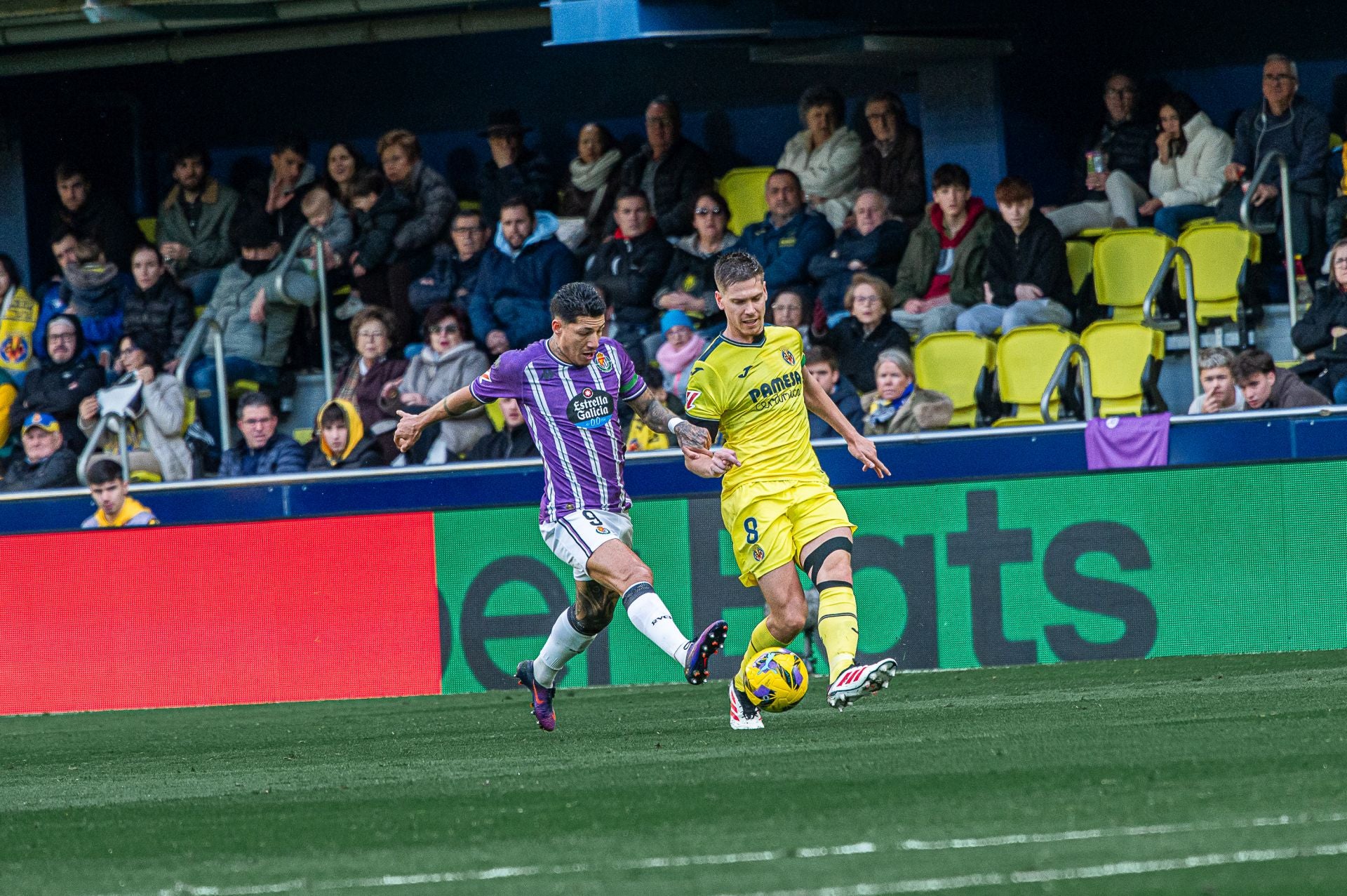 La derrota del Real Valladolid en Villarreal, en imágenes