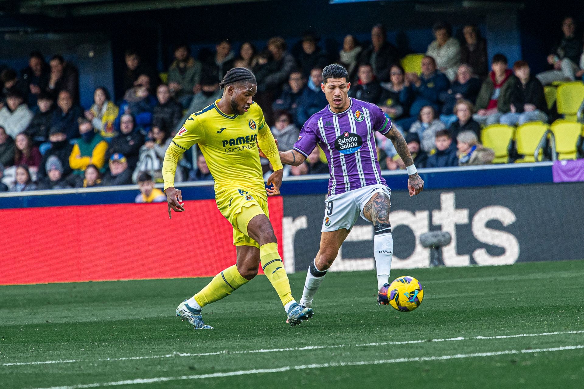 La derrota del Real Valladolid en Villarreal, en imágenes