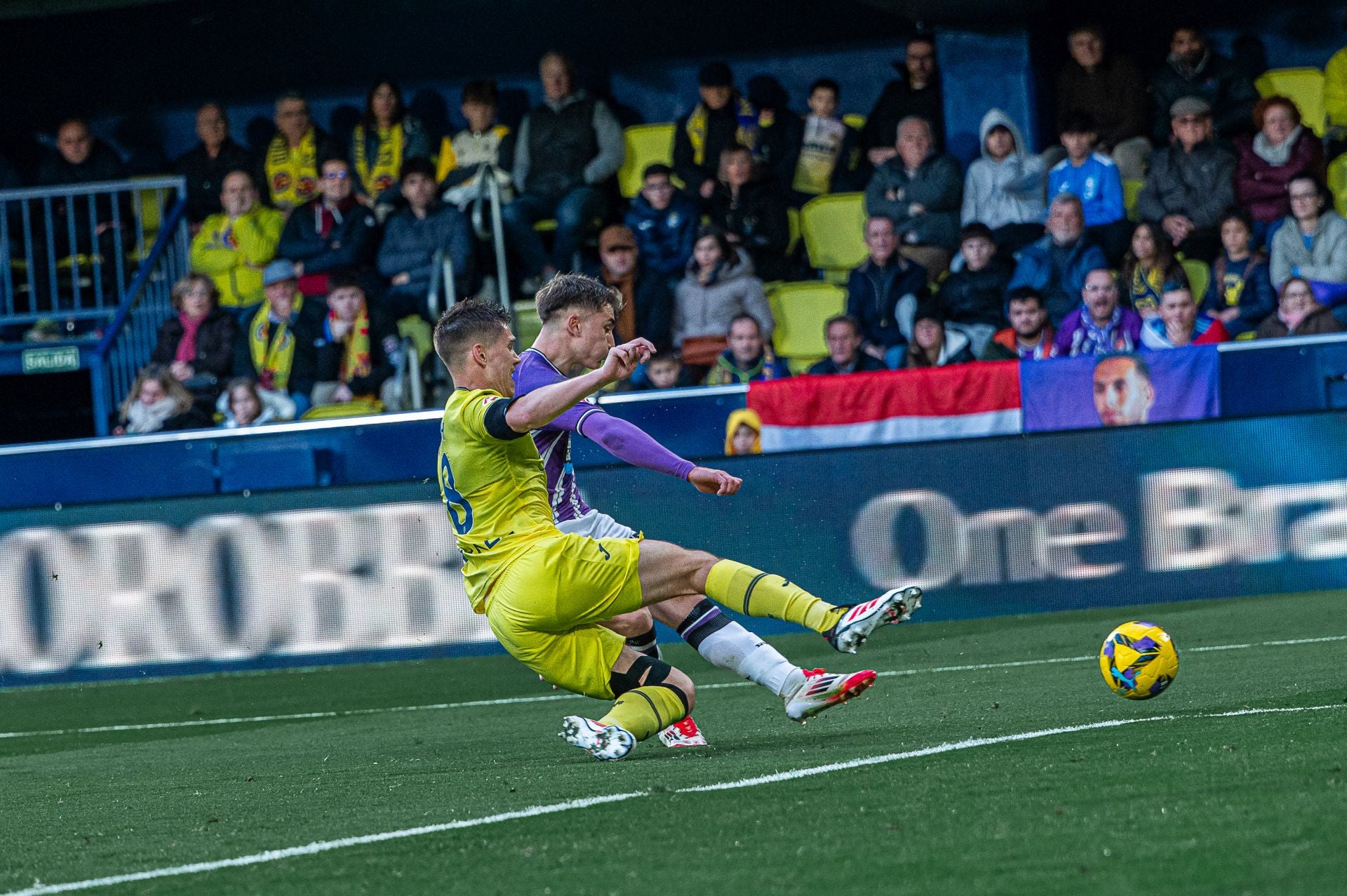 La derrota del Real Valladolid en Villarreal, en imágenes