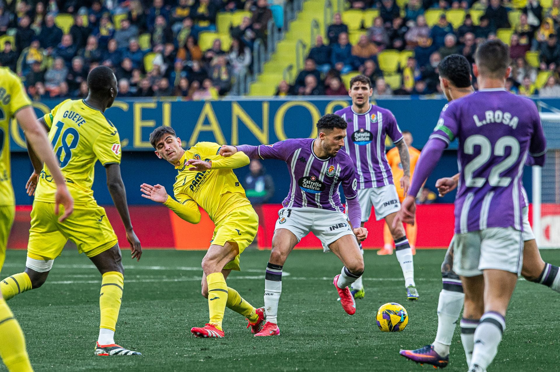 La derrota del Real Valladolid en Villarreal, en imágenes