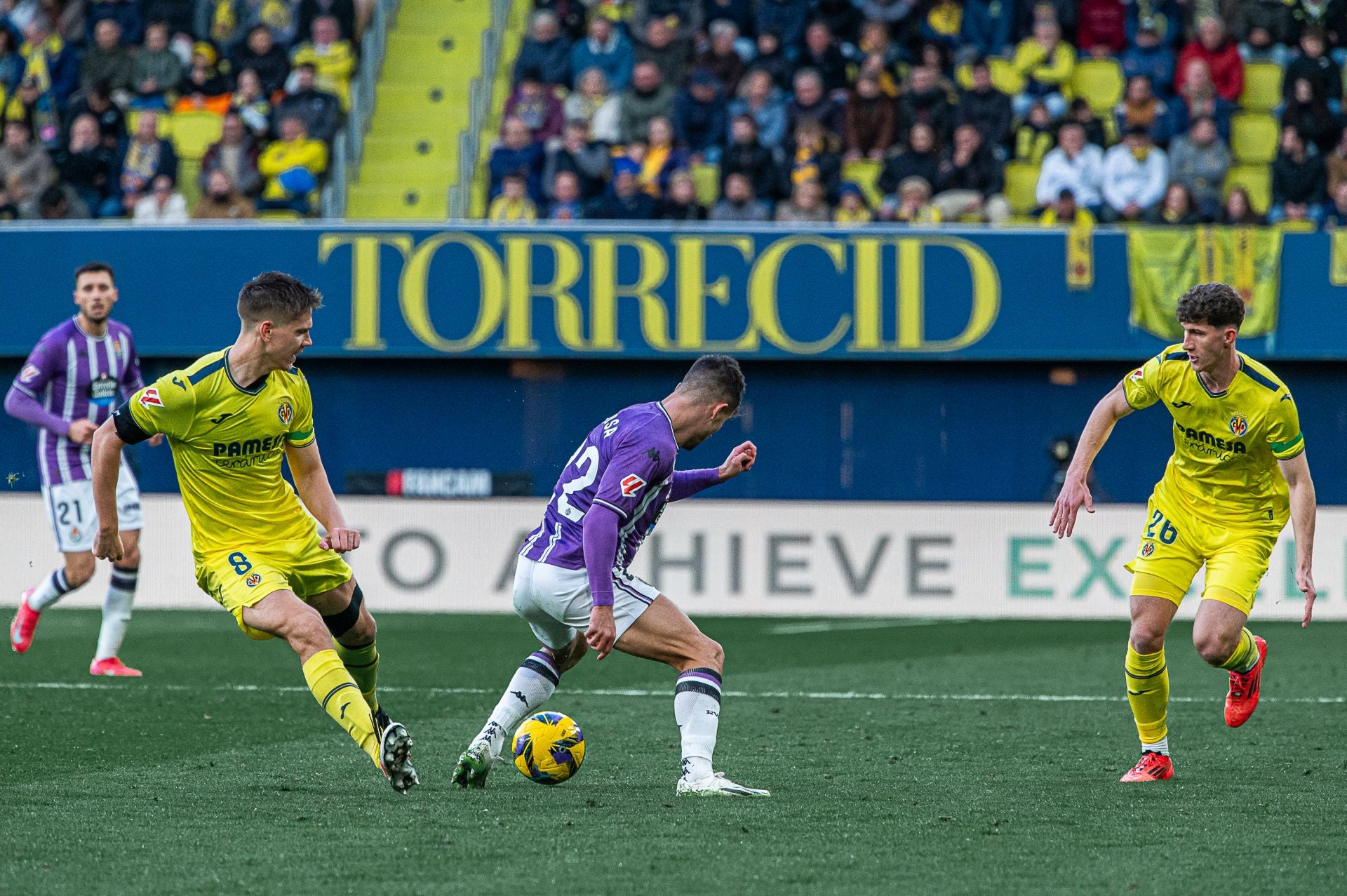 La derrota del Real Valladolid en Villarreal, en imágenes