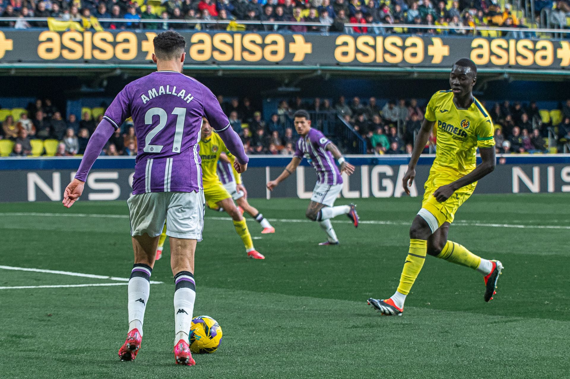 La derrota del Real Valladolid en Villarreal, en imágenes