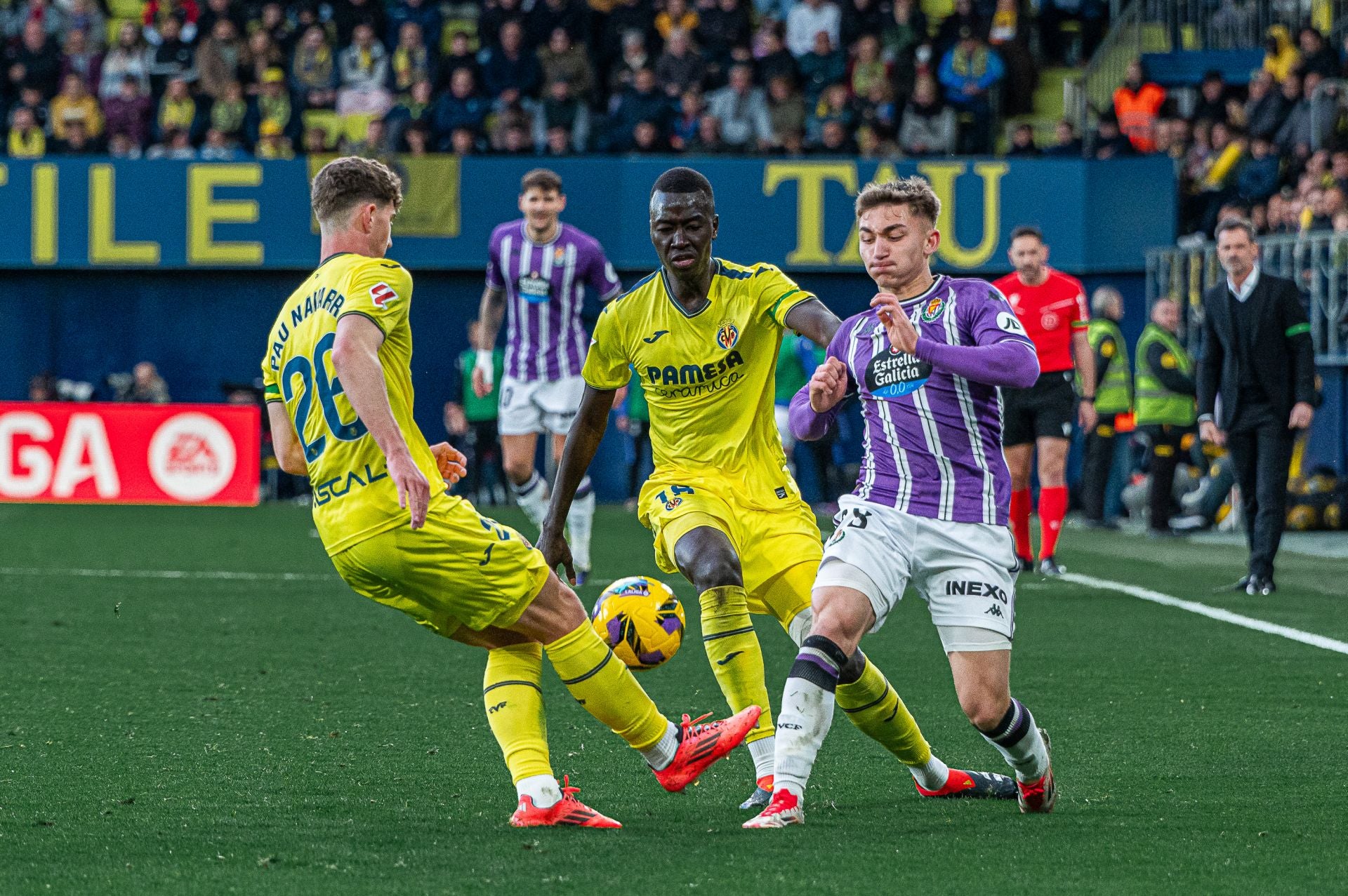 La derrota del Real Valladolid en Villarreal, en imágenes