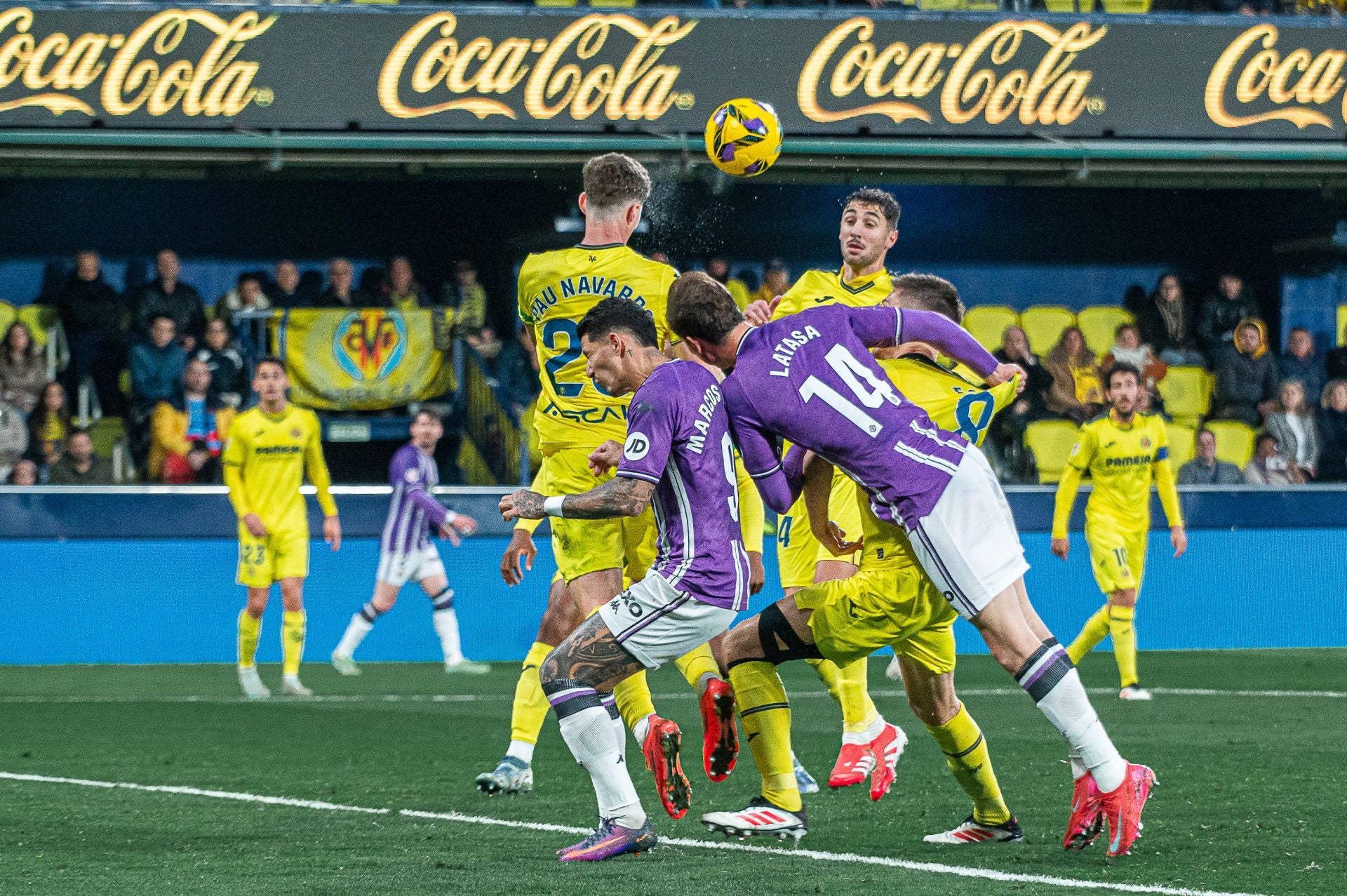 La derrota del Real Valladolid en Villarreal, en imágenes