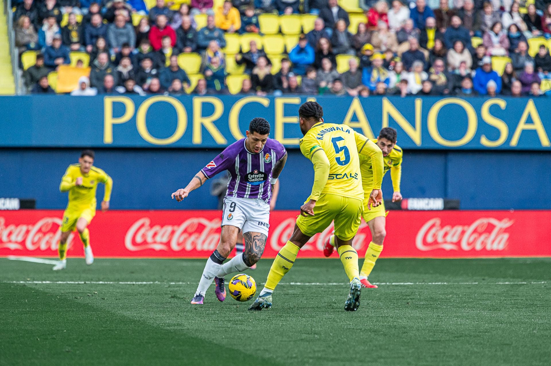 La derrota del Real Valladolid en Villarreal, en imágenes