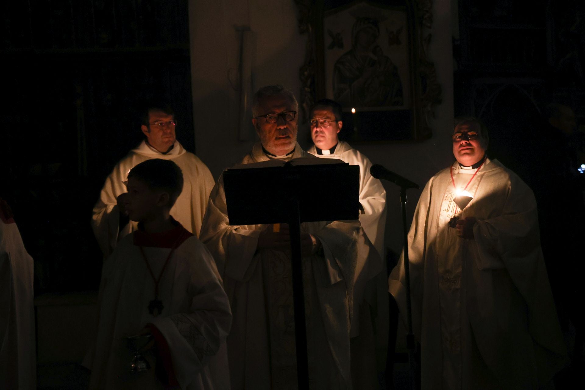 Las imágenes de la procesión de Las Siete Palabras