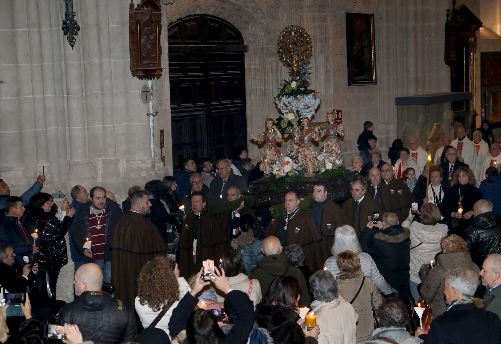 Devoción a la patrona de Palencia