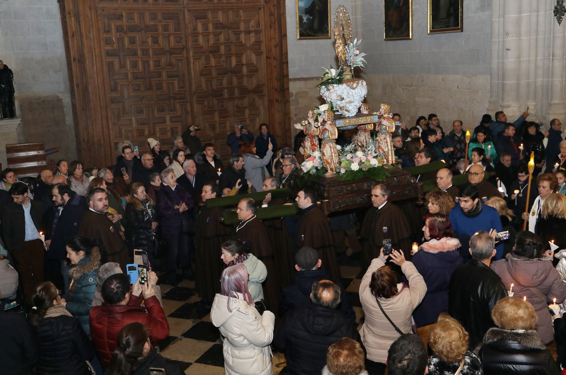 Devoción a la patrona de Palencia