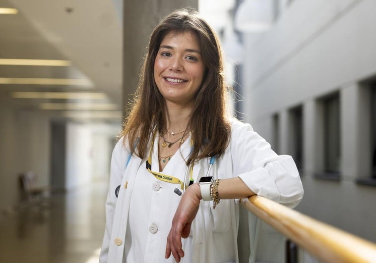 La doctora Lucía Mateo, en las instalaciones del Hospital Universitario Río Hortega.