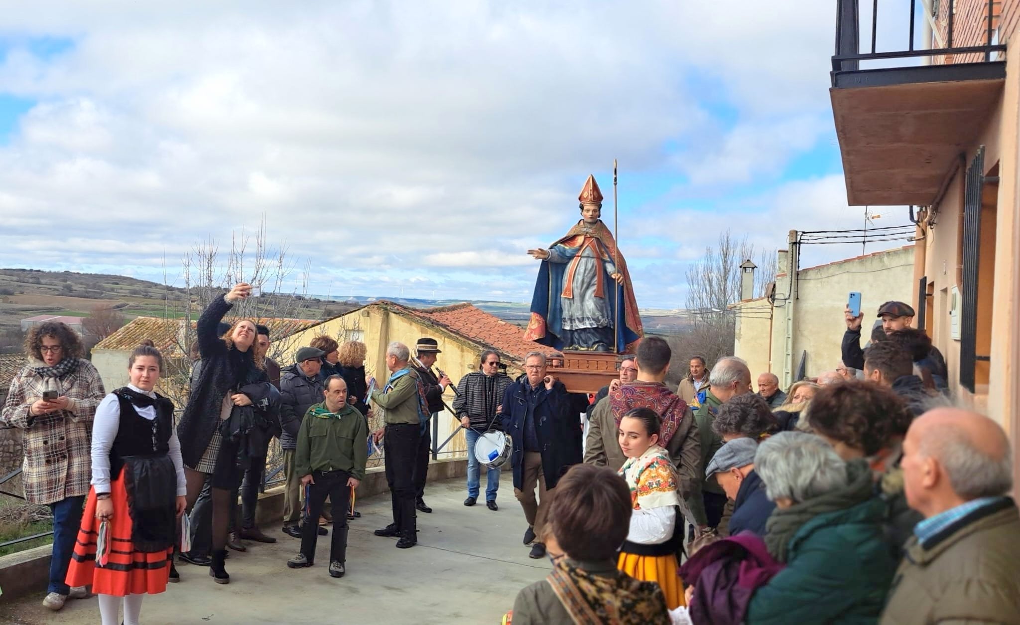 Hornillos de Cerrato celebra la fiesta de San Blas