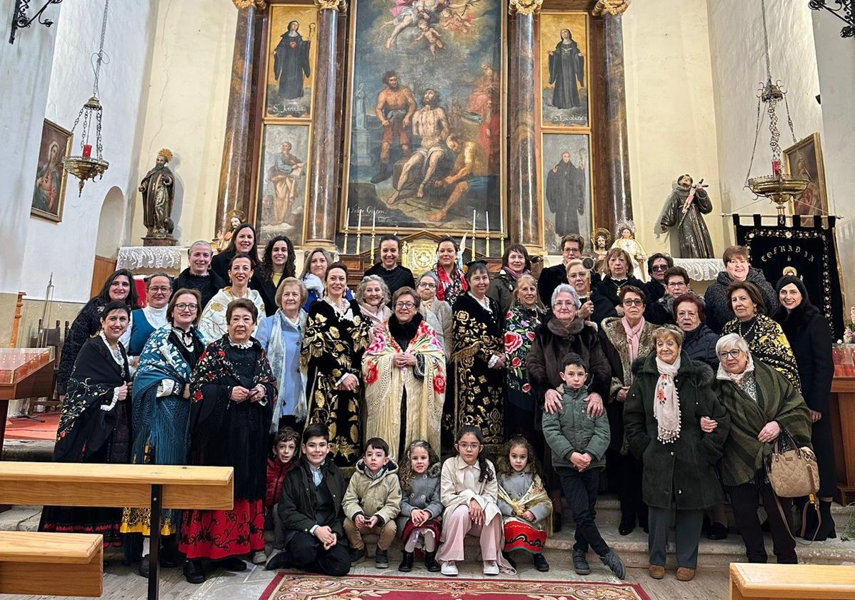 Celebrantes de Santa Águeda en San Román de Hornija