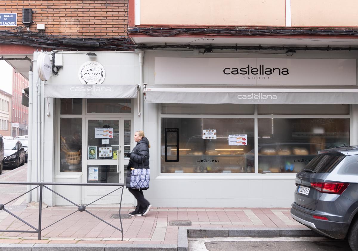 Tahona Castellana, en la esquina de San Lázaro con Villanubla, donde se produjo el intento de robo.