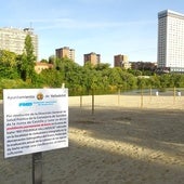 Decae el proyecto de la piscina fluvial en la playa y vuelve la «flotante» pero sin fecha