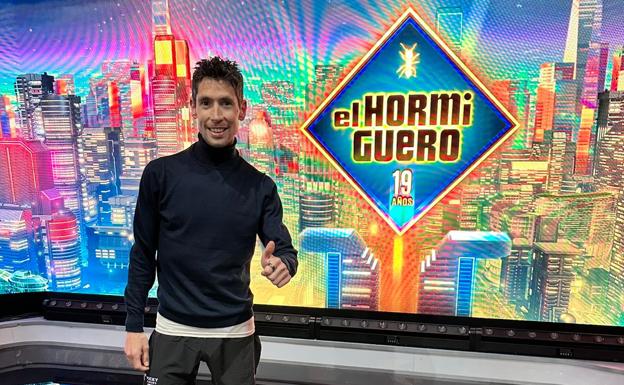 Javi Guerra, en el plató de El Hormiguero.