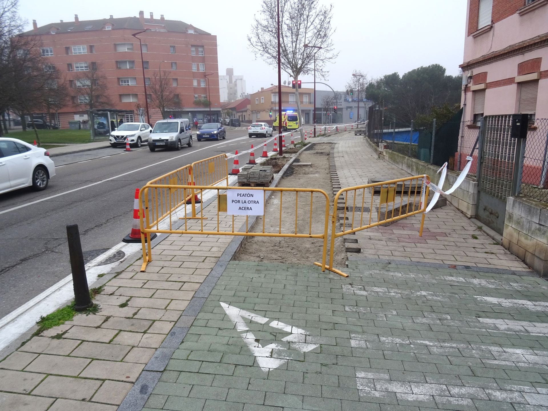 La construcción del carril bici de Pajarillos en imágenes