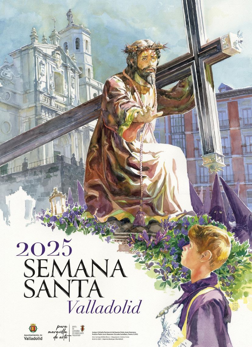 Cartel de la Semana Santa 2025 en Valladolid