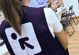 Imagen de archivo de voluntarios de la ONG Accem.