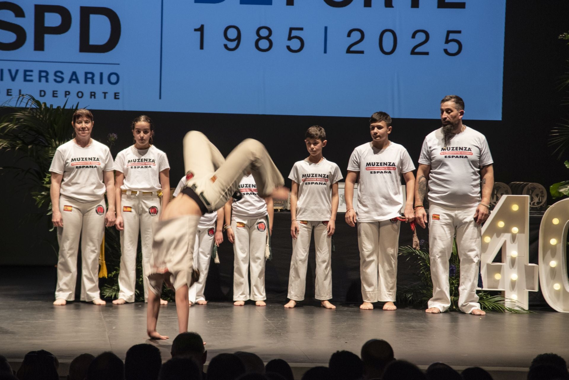 Fotos: Isabel Aaiún irrumpe en la Gala del Deporte de Segovia