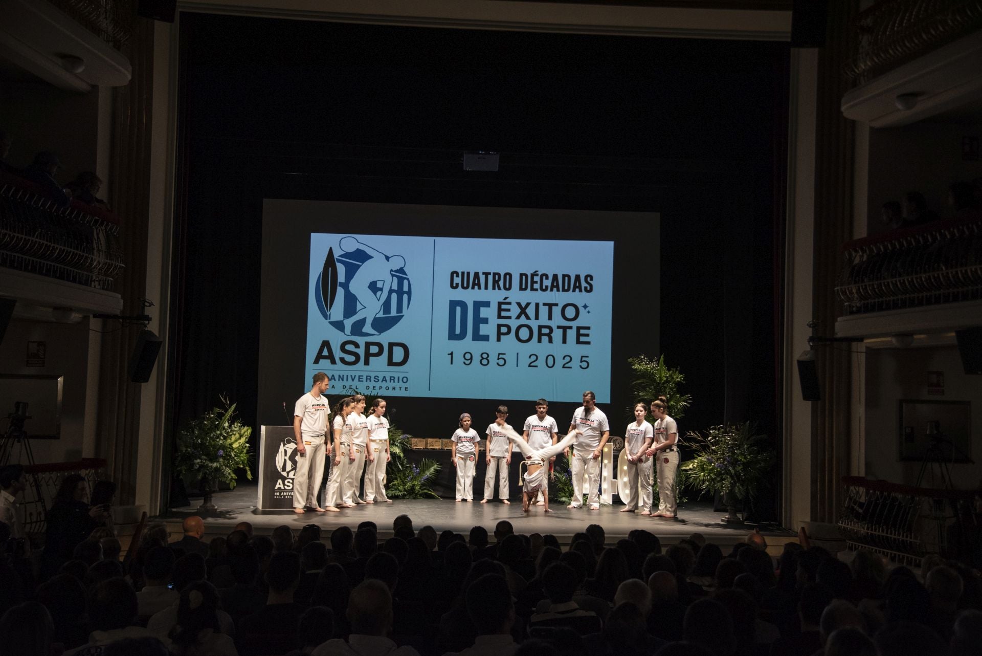 Fotos: Isabel Aaiún irrumpe en la Gala del Deporte de Segovia