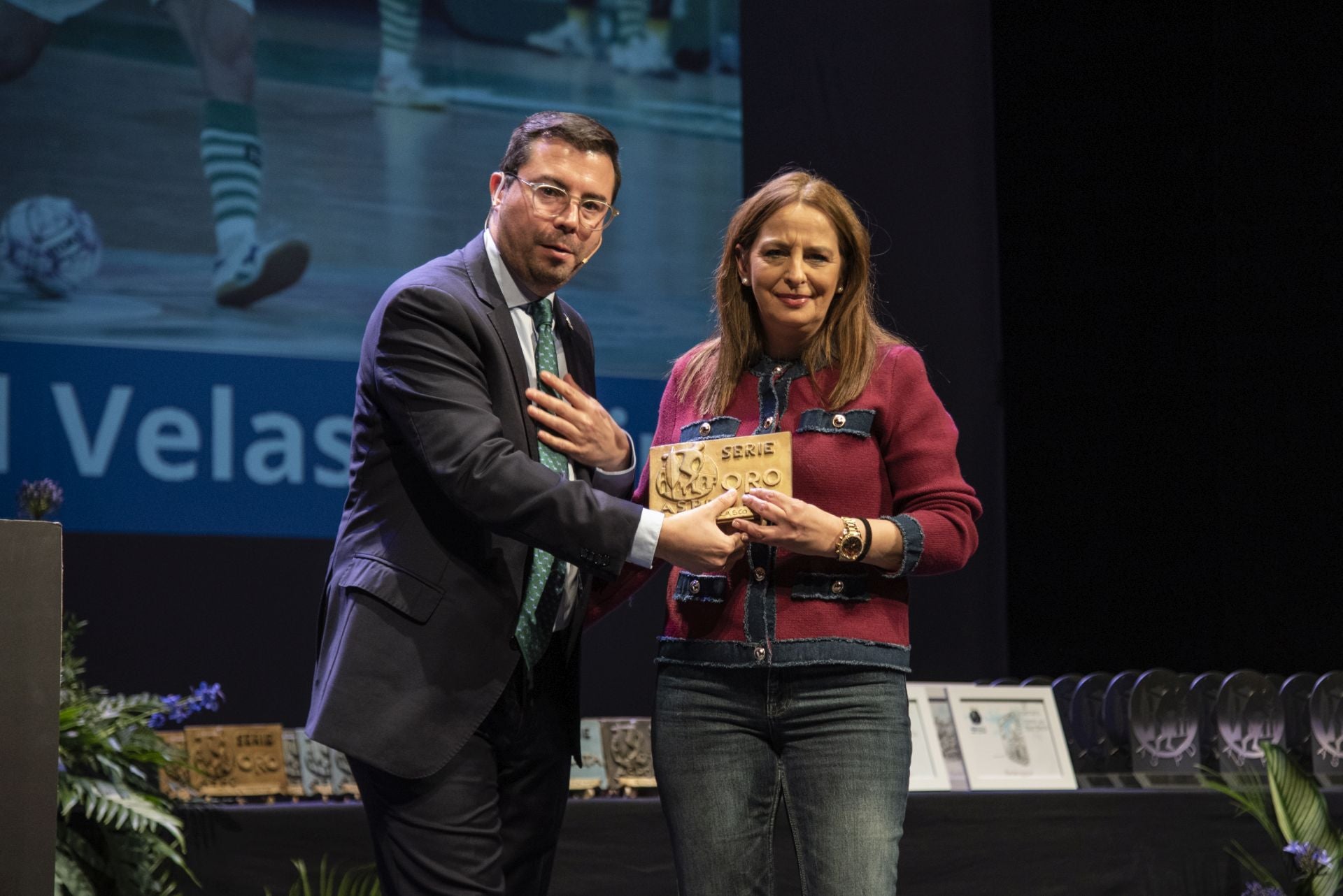 Fotos de los premiados en la Gala del Deporte de Segovia