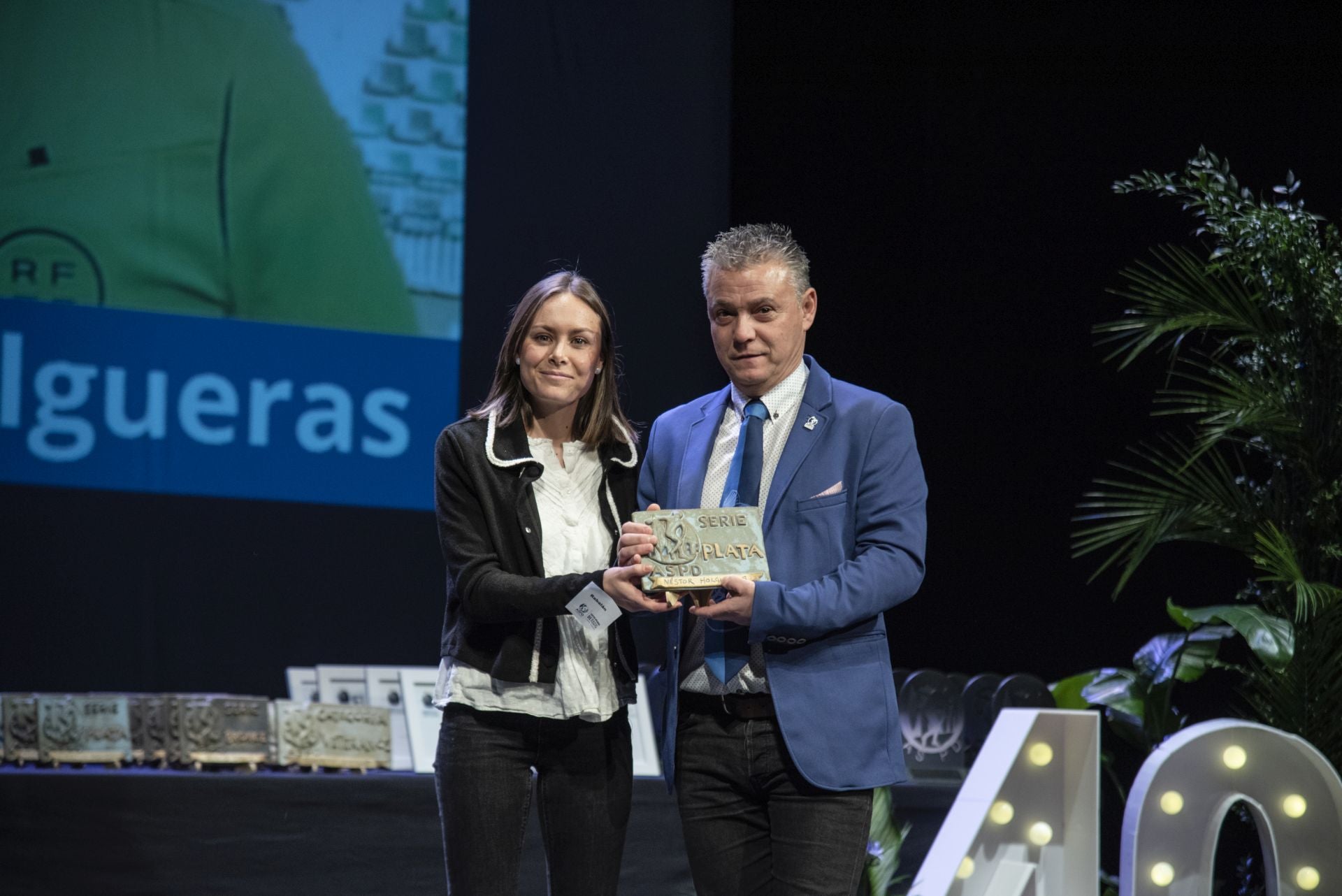 Fotos de los premiados en la Gala del Deporte de Segovia