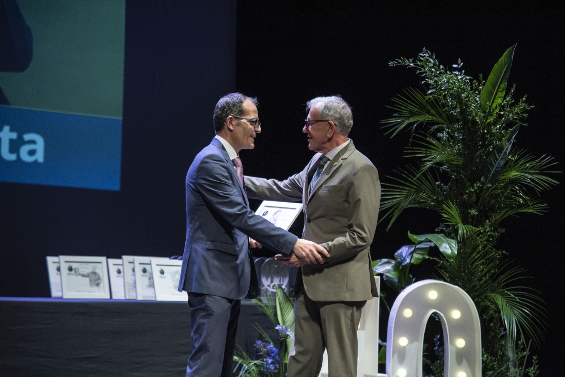 Fotos de los premiados en la Gala del Deporte de Segovia