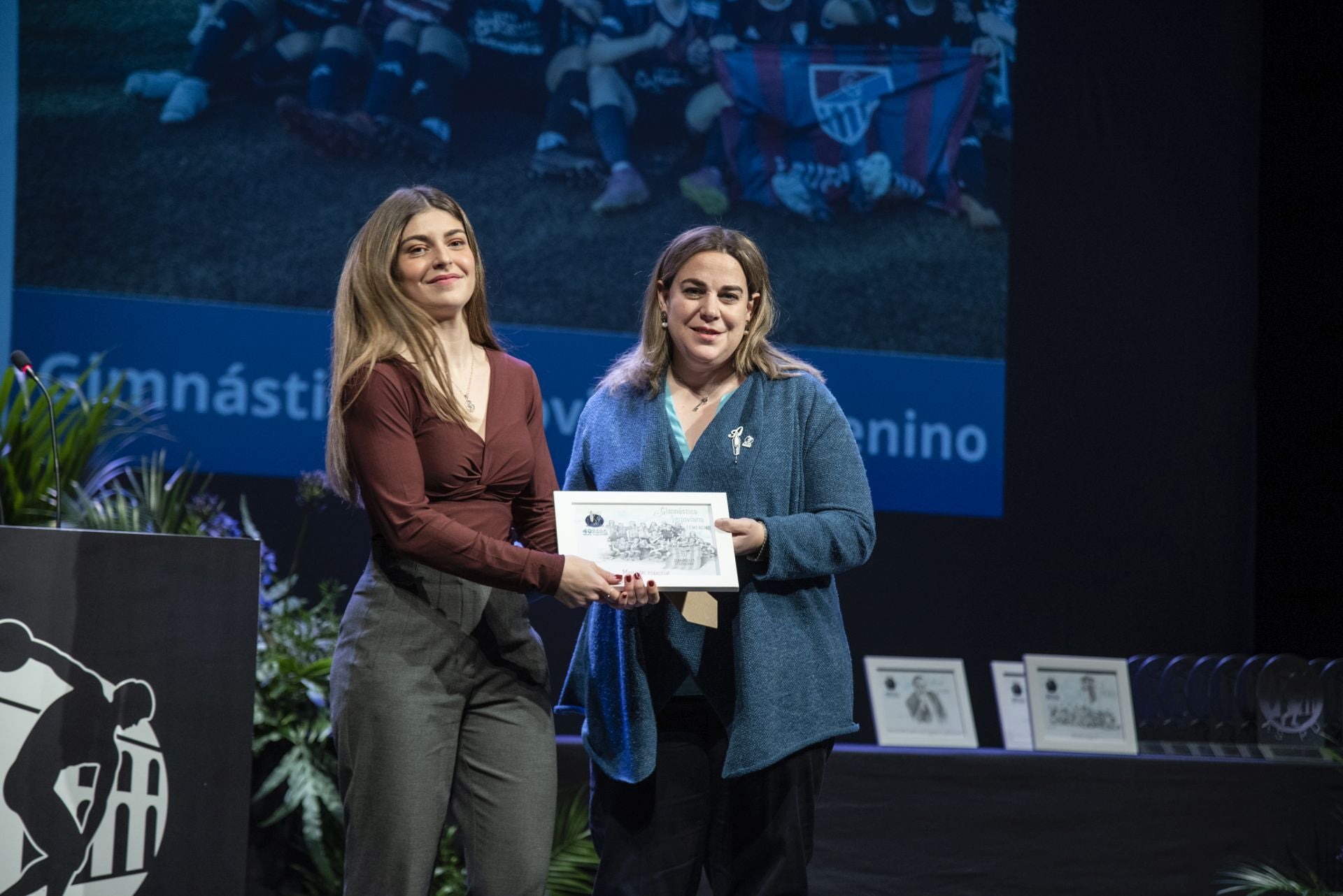 Fotos de los premiados en la Gala del Deporte de Segovia