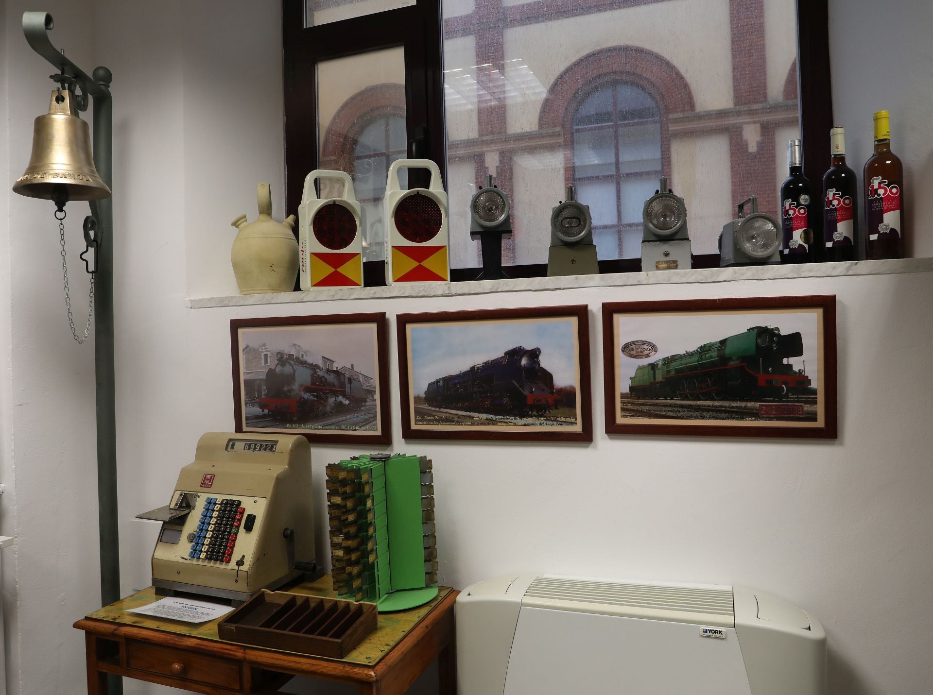 Así es el Museo del Ferrocarril de Venta de Baños