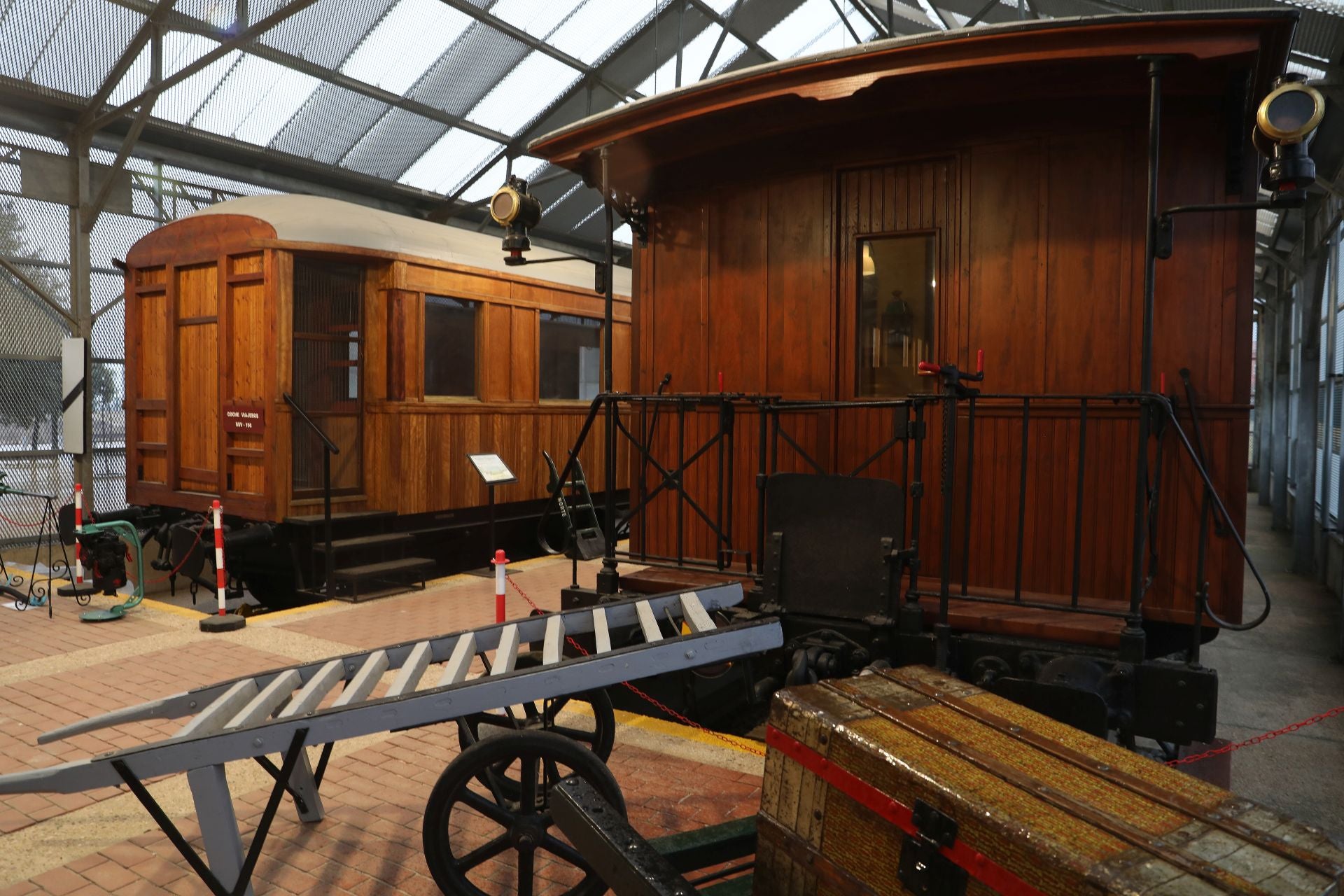 Así es el Museo del Ferrocarril de Venta de Baños