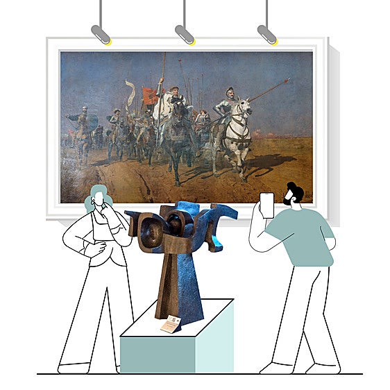 El 'museo' inesperado de Valladolid: descubre los mejores cuadros de las Cortes de Castilla y León