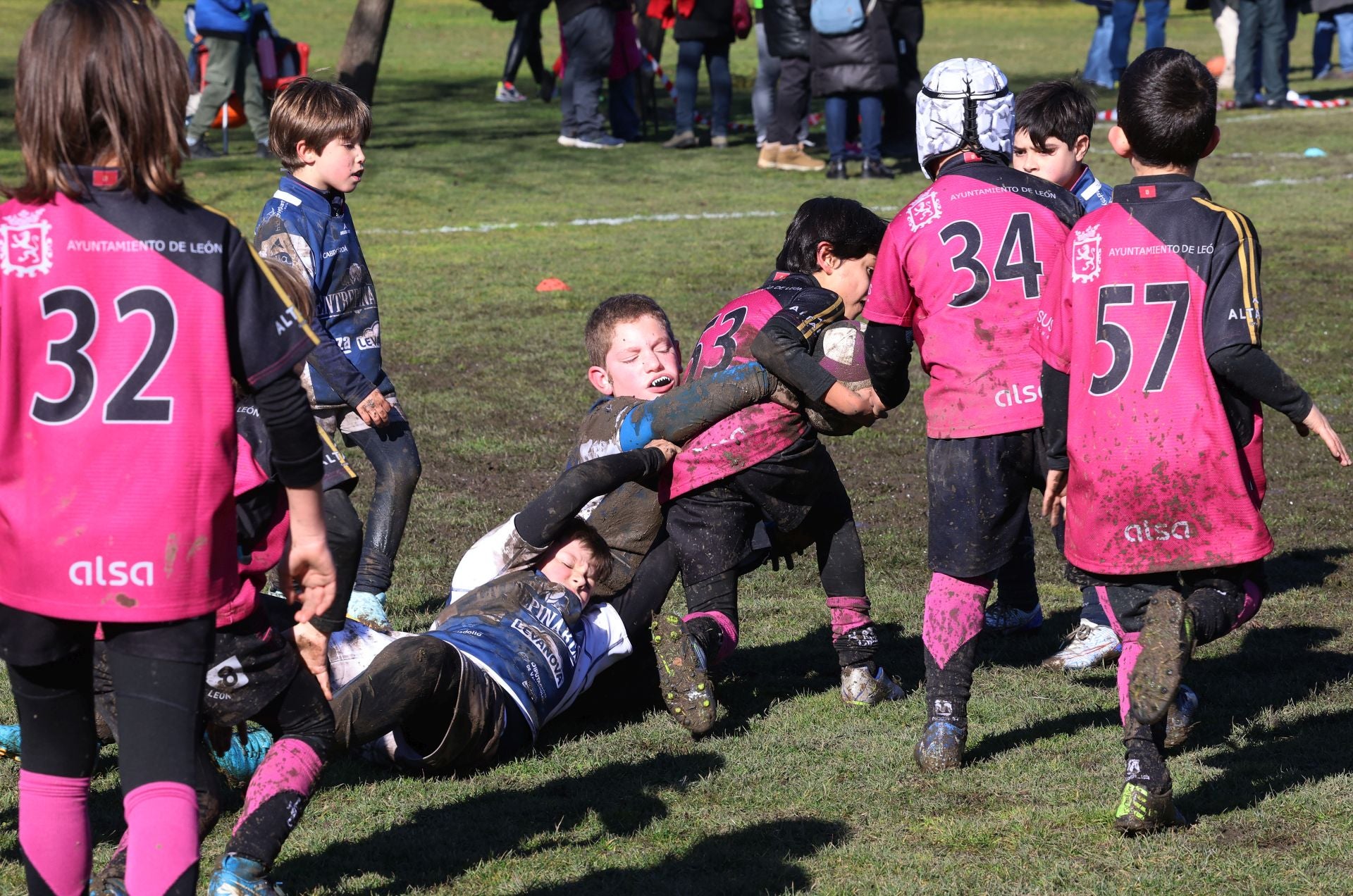 Palencia, cantera del rugby regional