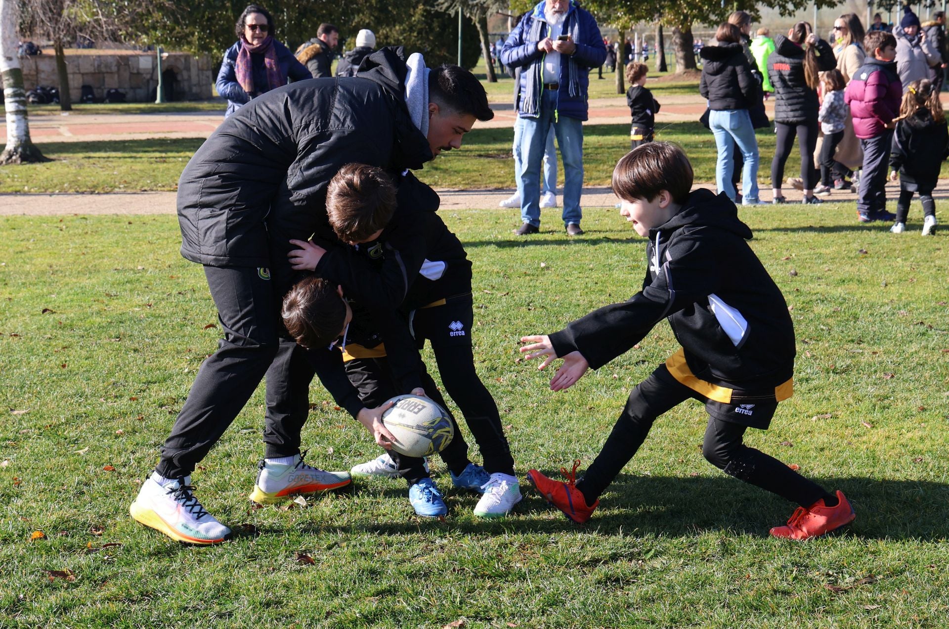 Palencia, cantera del rugby regional