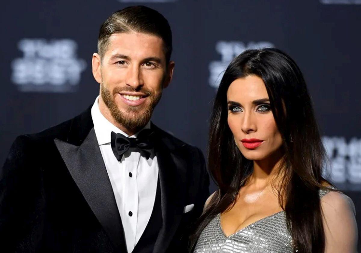 Pilar Rubio con Sergio Ramos.