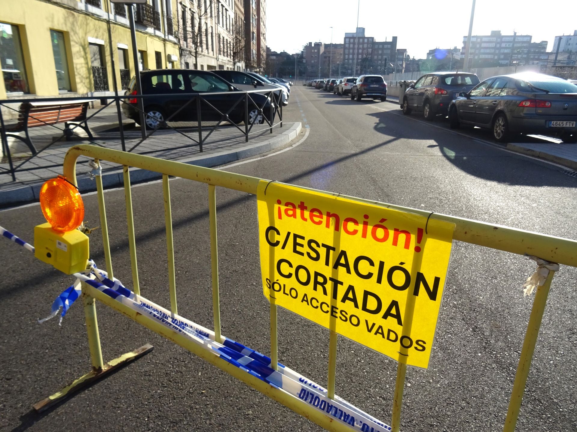 Las imágenes de las obras de la Calle Estación