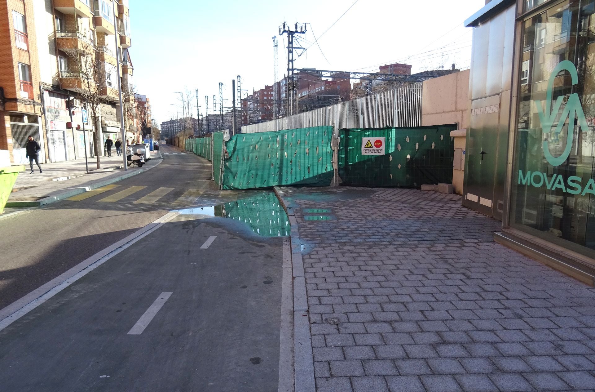 Las imágenes de las obras de la Calle Estación