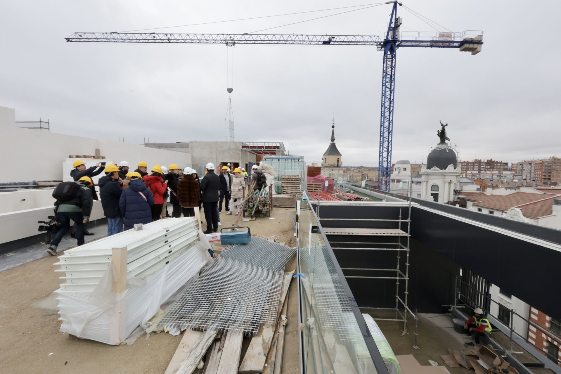 Las imágenes de las obras del nuevo hotel Eurostars que abrirá en Valladolid