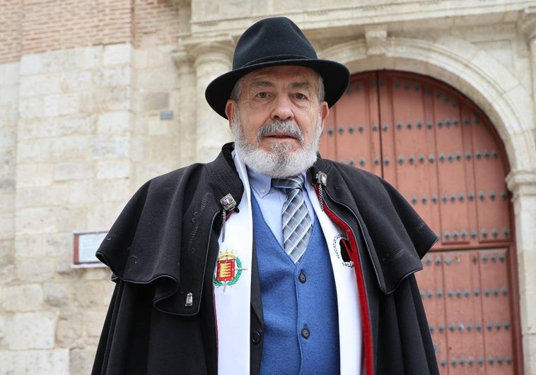 Pablo Alonso, presidente de la Asociación de Amigos de la Capa de Valladolid