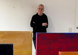 El artista Alberto Reguera.