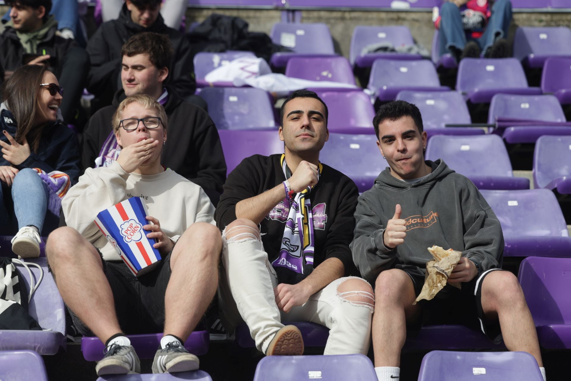 Búscate en la grada del Real Valladolid-Sevilla 1 de 2