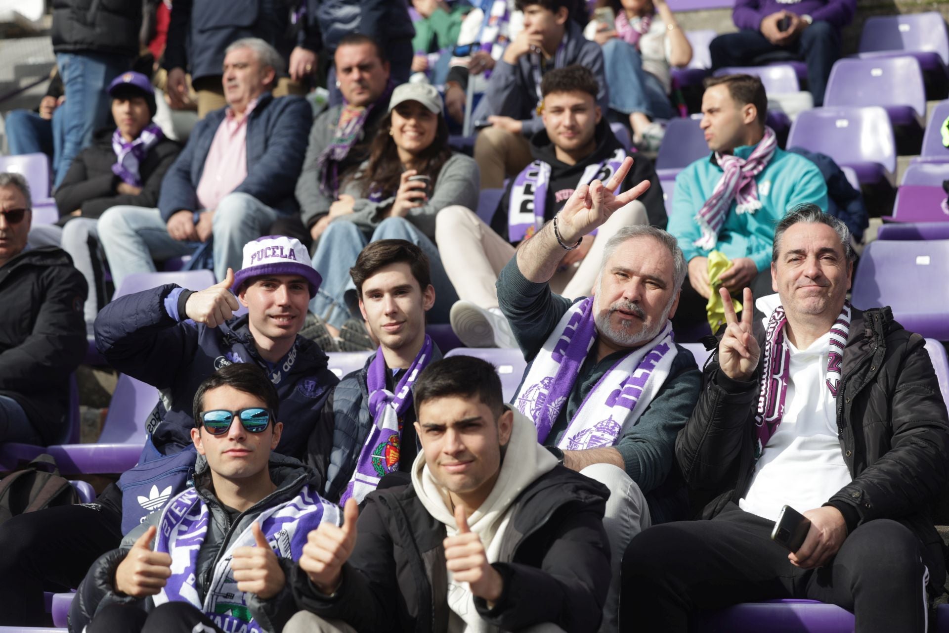 Búscate en la grada del Real Valladolid-Sevilla 1 de 2