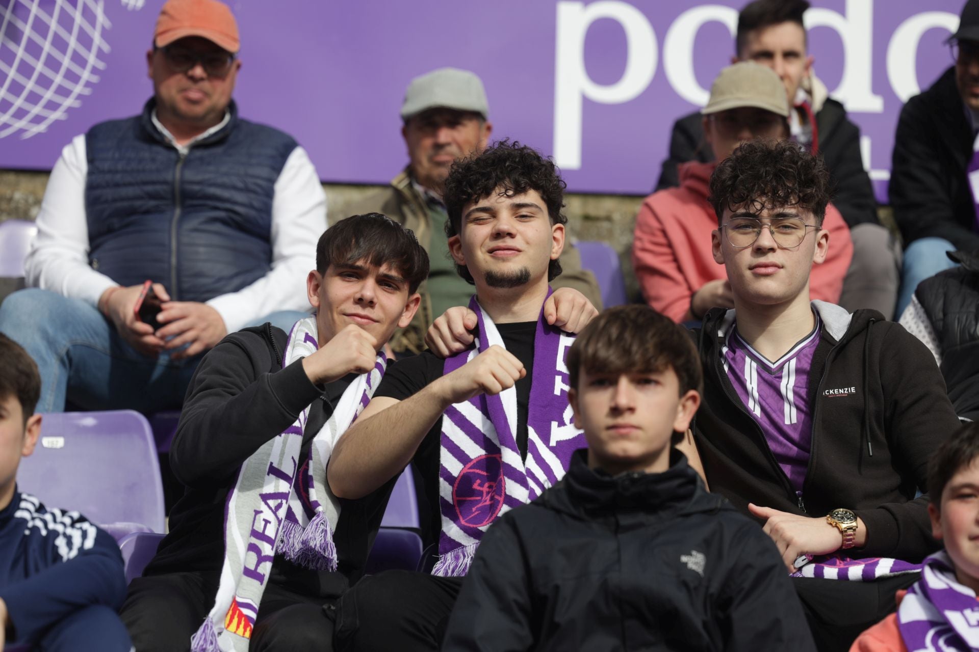 Búscate en la grada del Real Valladolid-Sevilla 1 de 2